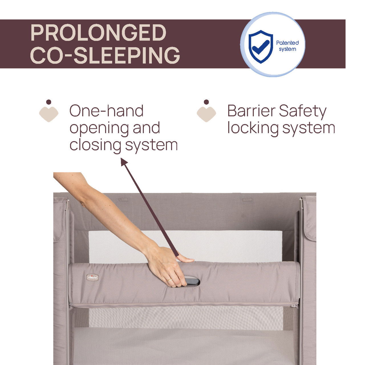 Chicco Next2Me Forever co-sleeper -Almond - Forsala 13. nóvember - Image 13