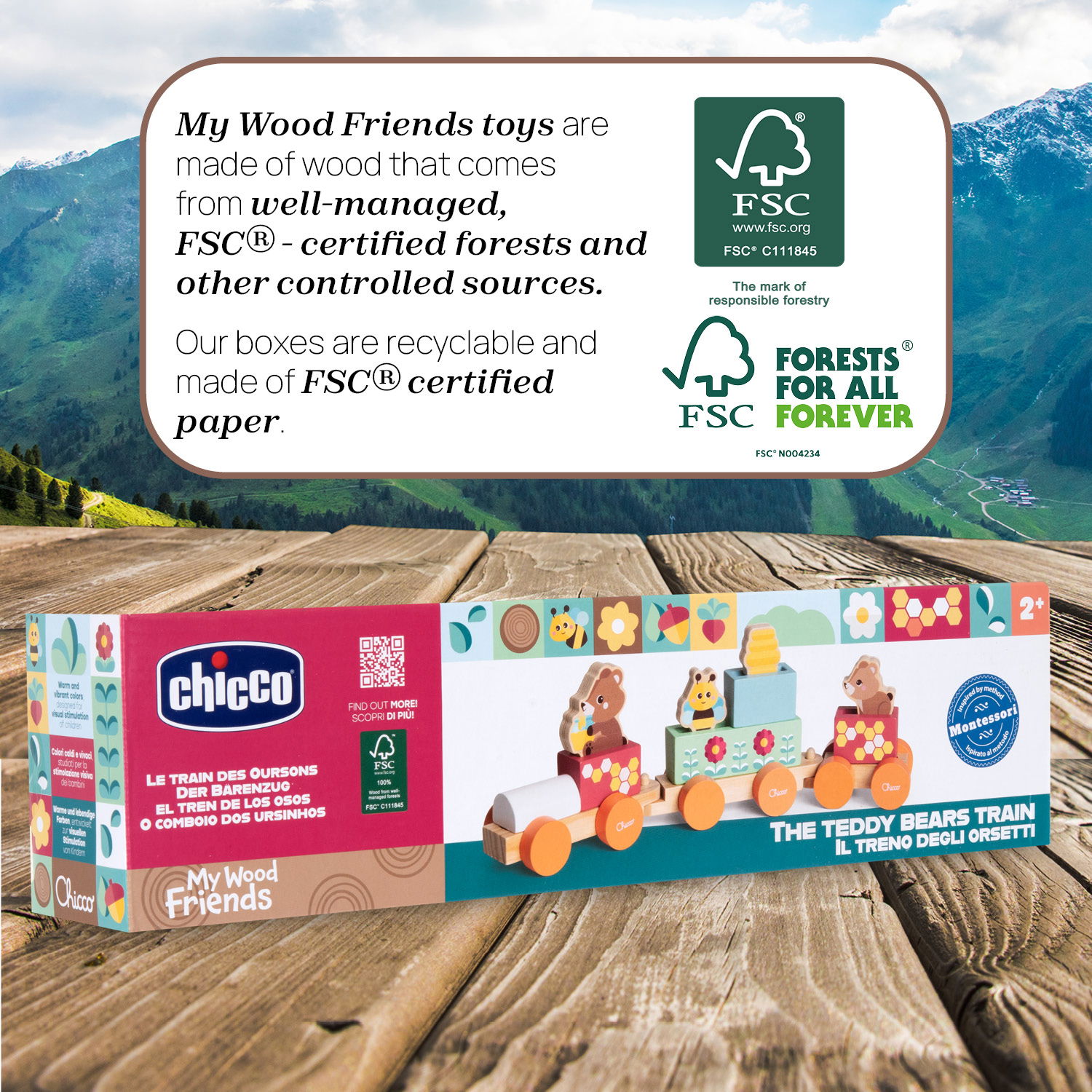 Chicco Wood Friends Trélest - Image 5