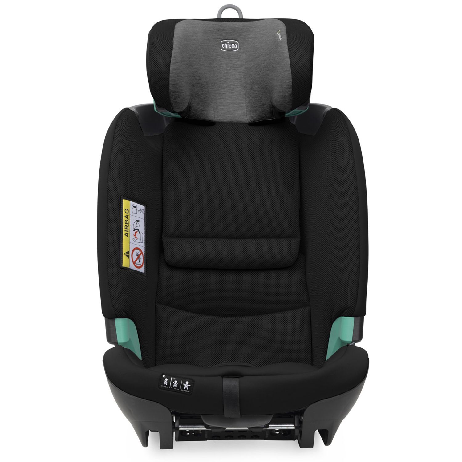 Chicco Full-Seat bílstóll I-size ÁN base 360° fyrir 61-150cm - Svartur - Image 7