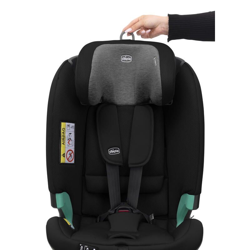 Chicco Full-Seat bílstóll I-size ÁN base 360° fyrir 61-150cm - Svartur - Image 17