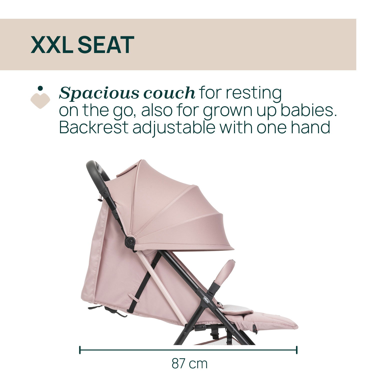 Chicco Taormina kerra 0-22-Blush - Forsala 23. janúar - Image 6