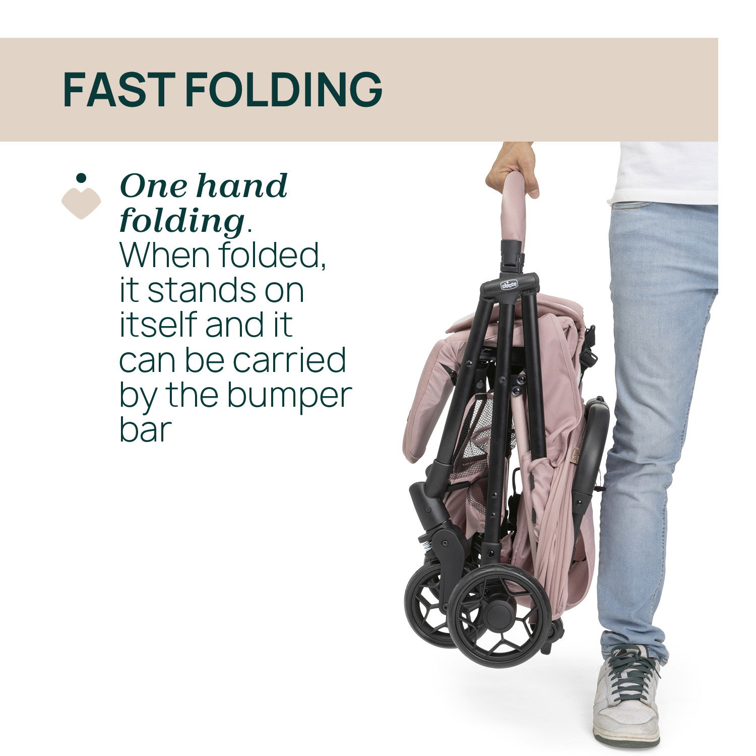 Chicco Taormina kerra 0-22-Blush - Forsala 23. janúar - Image 4