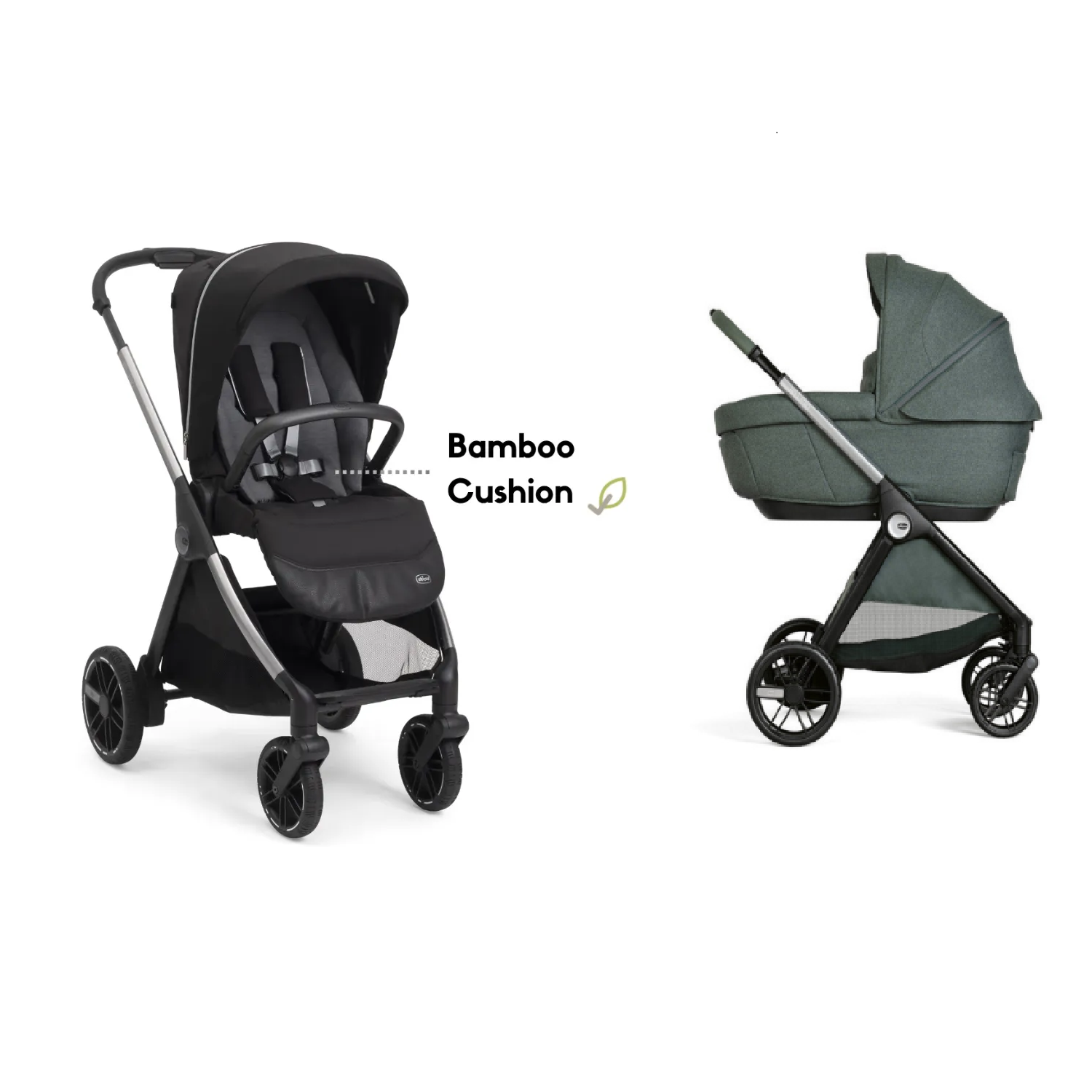 Chicco Bellagio Primo kerra með vagnstykki