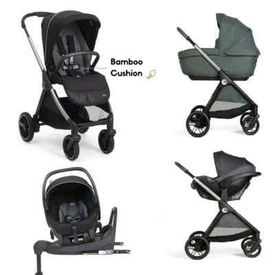 Chicco Bellagio Primo kerra með vagnstykki 0-22kg - Kory bílstóll og 360 isofix base