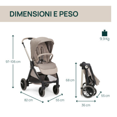 Chicco Bellagio Primo kerra með vagnstykki Como lake með Chicco Kory bílstól og 360 gráðu isofix base - FORSALA KEMUR 7.OKTOBER - Image 51