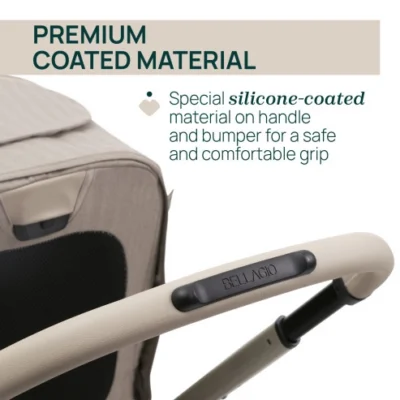 Chicco Bellagio Primo kerra með vagnstykki Como lake með Chicco Kory bílstól og 360 gráðu isofix base - FORSALA KEMUR 7.OKTOBER - Image 3
